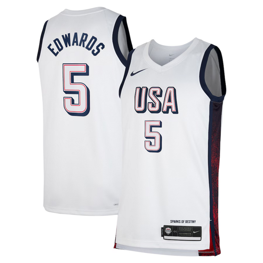 Anthony Edwards Team USA Olympics Jersey